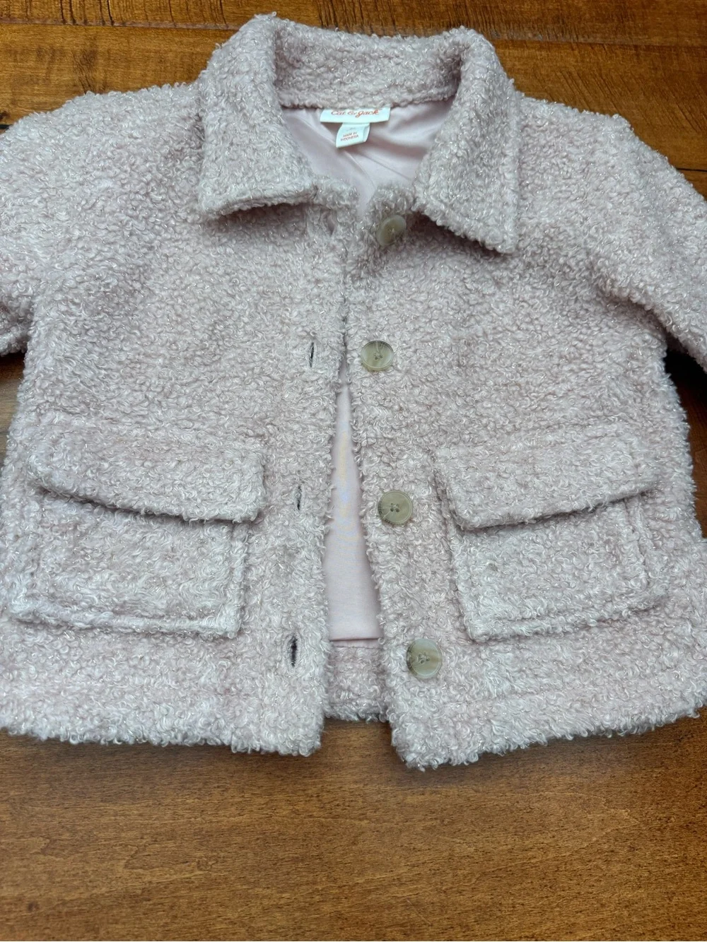 Cat & Jack Toddler Girl Peacoat -3T